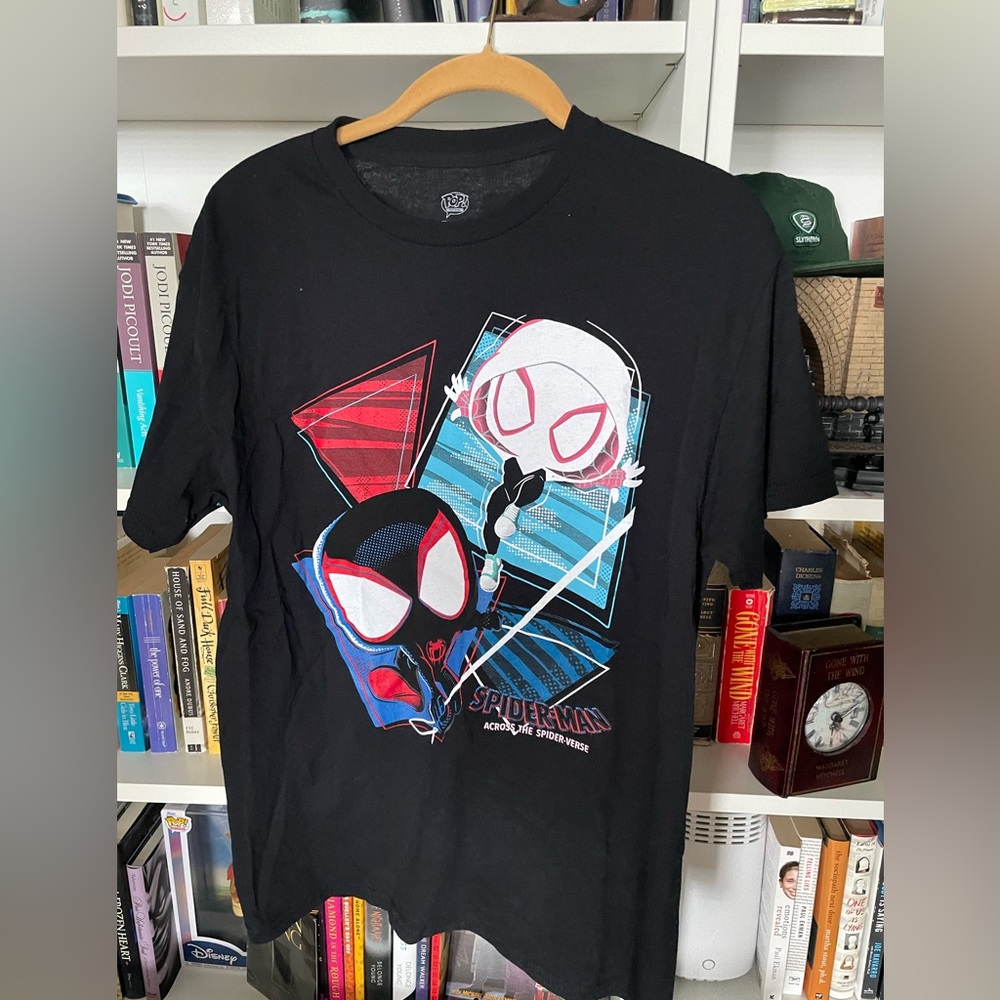Pop! Marvel Subscription Box Exclusive Spider-Man Across the Universe Pop! Tee
